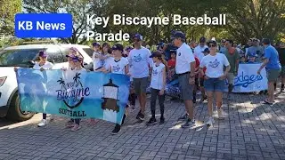Key Biscayne Baseball Parade from the Village Green to KBCS 2023