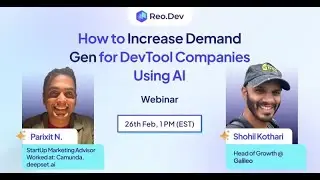 The Future of DevTool Growth: AI Secrets from Galileo & Camunda Experts (Shohil & Parixit)