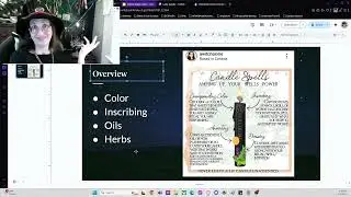 Making a Candle Magic Slideshow for Imbolc 2025