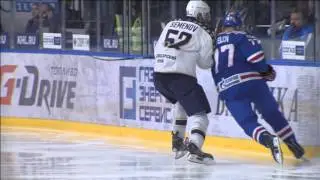 KHL Top 10 Hits for Week 8 / Лучшие силовые приемы восьмой недели КХЛ