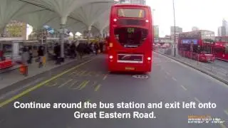 Tower Transit Route 308 Stratford Bus Station curtailment from Wanstead