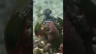 boxer insect under water 🤯🌊 Mantis sea creature #marinemystery #boxing #facts #fascinatingfacts