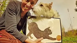 How to make art using leaves. A step by step guide to a new hobby