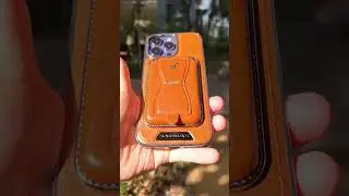 Practical Magnetic Business Case with Card Holder #PhoneCase #MagneticDesign