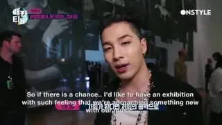 170630 Taeyang's interview with Onstyle at Chanel 'Mademoiselle Priv&eacute;' Exhibition in Seoul [Eng sub]