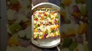 10-Minute Bread Pizza Recipe 🍞🔥 |  #BreadPizza #pizza #shorts  #TawaPizza #viral #tendingshorts