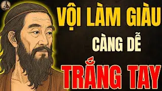 Cổ Nhân dạy : Người Càng Vội Làm GIÀU càng dễ TRẮNG TAY | Triết lý cổ nhân