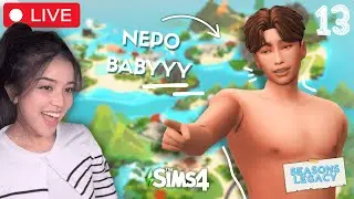 STARTING A NEW SEASON *Seasons Legacy* - The Sims 4 (LIVE)