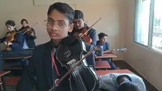   Techno India Group Public School  Siliguri. Practice  for winter festival 2025