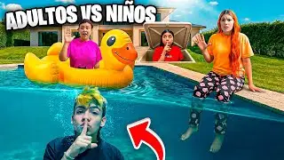 JUGANDO A LAS ESCONDIDAS NIÑOS VS ADULTOS!! 