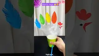 Diy funny activities craft video for kids🐓🪀#shorts #funny #trending #craft #kids #diy #youtubeshorts