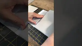 Hardcover book case making process. Putting together book cover. Bookbinding