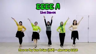 EEEE A Line Dance - High beginner - Choreo @veetrias - by Rose Line Dance Gombong 