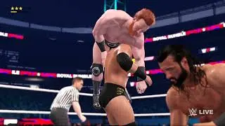 Fatal 4 Way - Sheamus vs Gunther vs Drew McIntyre vs Wade Barrett - Royal Rumble 2024