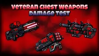 Veteran Chest Weapons Damage Test | Pixel Gun 3D