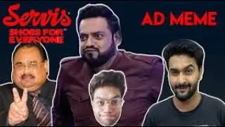 Service Shoes Ad Meme | Celebrity Meme | Mimema