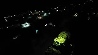 Voo noturno com direito a queda