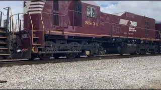 Norfolk Southern Geometry Train (#34) in Salem, VA