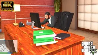 GTA 5 : Franklin New Luxury Office Tour In 2020