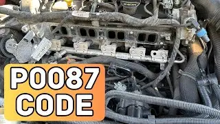 P0087 Code: Fuel Rail/System Pressure Too Low (Causes)