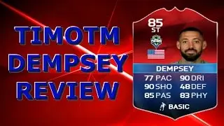 TIMOTM Clint Dempsey 85 RATED PLAYER REVIEW!!! FIFA 16 ULTIMATE TEAM!!