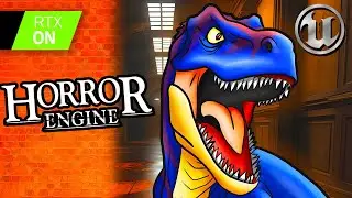 7 Jours pour CRÉER un Jeu BIZARRE avec HORROR ENGINE 👾 #devlog