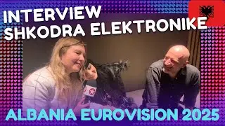 INTERVIEW Shkodra Elektronike 🇦🇱  “Zjerm”  Eurovision Albania 2025