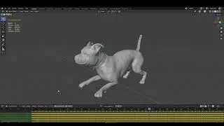 Dog Rigged & Animated - Realistic Dog 3D Model