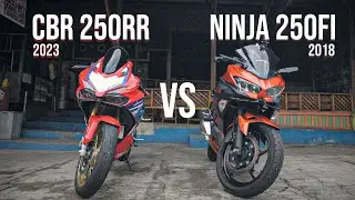 PERBANDINGAN ANTAR SI MOGELOOK | CBR250RR DAN NINJA 250FI