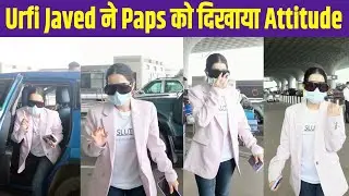 Urfi Javed Showing Attitude towards to Photographers Video Viral on The Internet