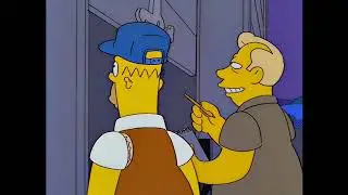Simpsons - Red Barclay's Shipment, On Time As Always (from 