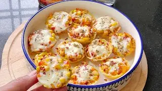 5 Minutes High Protein Pizza Bites | Healthy Kids Lunchbox Ideas | Tiffin Recipes | Breakfast Recipe