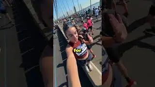 A Real-Life Glitch Caught Mid-Marathon