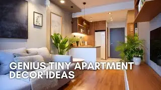 Genius Tiny Apartment Decor Ideas | Affordable Space-Saving Design Ideas