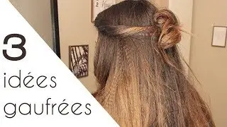▷ 3 idées coiffures gaufrées avec le GHD Contour | L.A Hairstyle Inspiration