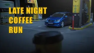 LATE NIGHT COFFEE RUN | Cinematic Car Video | Sony ZV-E10