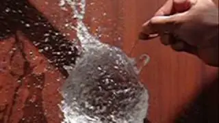 water balloon explosions 420 fps.