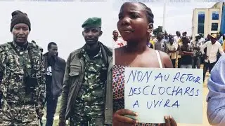 🚨GOMA : MARCHE OBLIGATOIRE IMPOSÉE PAR LES AGRESSEURS RWANDAIS POUR TROMPER LES AMÉRICAINS...