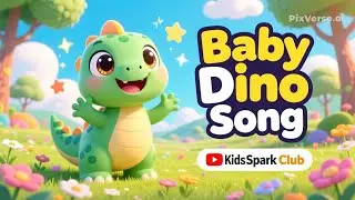 🦕🦖🦕Baby Dino Song For Kids🦕 | Cute Dino Nursery Rhymes for Kids | बच्चों के गाने | बेबी डायनासोर गीत