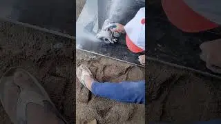How to cut kitchen sink #kitchensink #granitekitchen #ateektilestechnical