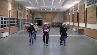 RAMBLING GIRL country line dance (D&eacute;mo)