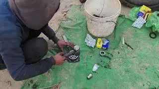 AC 450 pto  gear change