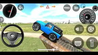 Dollar Song Long Jump Cars Driving 3d Modified Mahindra Thar Indian Cars Simulator 3D Android Games