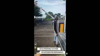 ZSoft Parking System feat IXHA Portal barrier Gate di Berkah Jaya BJ Waterboom Indramayu