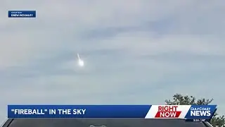 Mysterious 'fireball' caught on camera streaking across Florida's skies