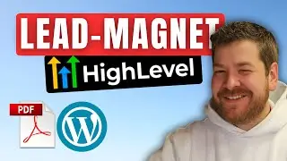 GoHighLevel PDF Leadmagnet + Double Opt-In: Komplette Anleitung f&uuml;r dein Funnel-Setup (Deutsch)