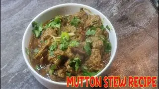 Mutton stew recipe 