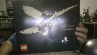 my first 2026 video on a 2025 Lego Leonardo da Vinci's  flying machine
