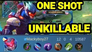 LEGENDARY! UNKILLABLE! Saber One Shot Build | Saber Best build & Gameplay 
