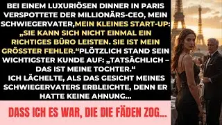 Mein Schwiegervater verspottete mein Start up – Doch sein wichtigster Kunde enthüllte alles!
